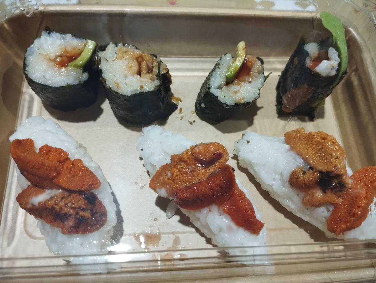 Sushi de oricio