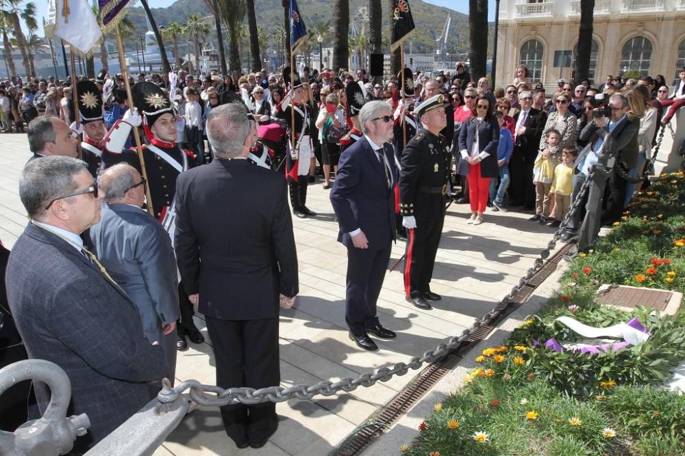 Acto de homenaje a los granaderos marrajos de Cart