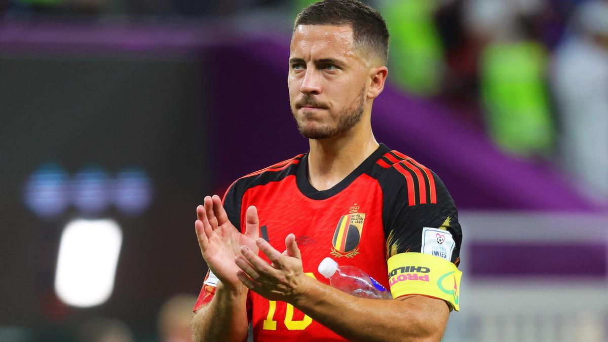Eden Hazard deja la selección de Bélgica
