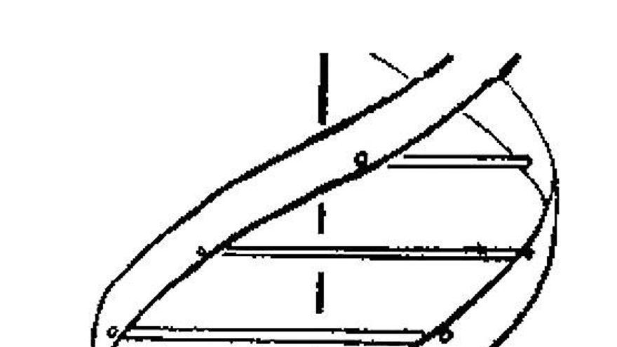 Diagrama del ADN dibujado.