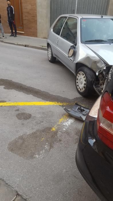 Accident de trànsit a Sant Vicenç de Castellet