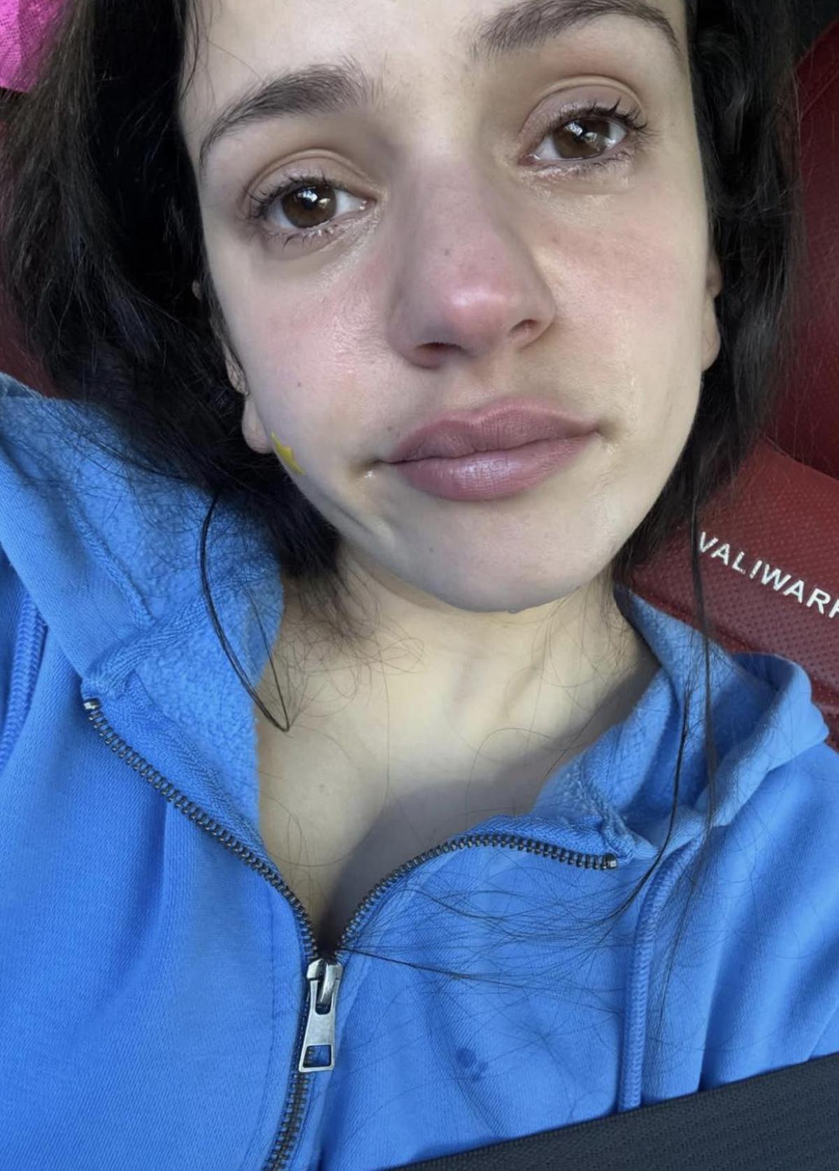 La cara de Rosalía cuando le confirmaron su papel en 'Euphoria'
