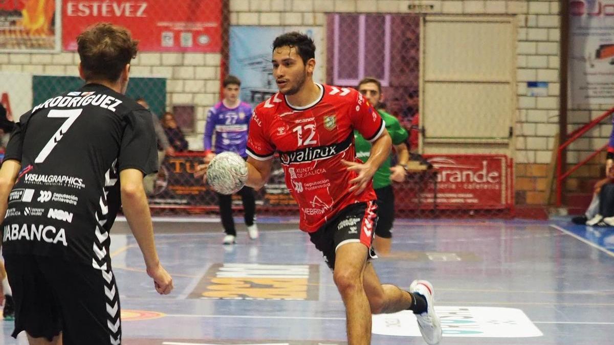 Un momento del partido.