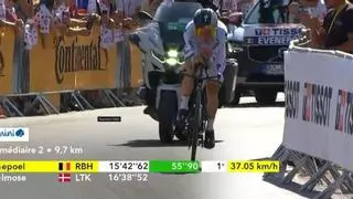 Evenepoel destroza la contrarreloj del Tour