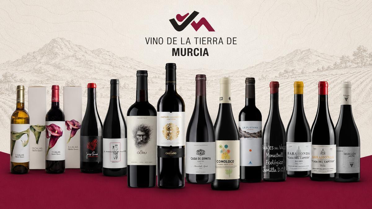 Marcas bajo la denominación Vino de la Tierra de la Murcia.