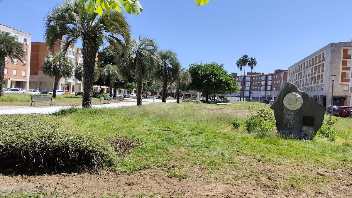 La plaza de La Habana tras el final de las obras de reordenación del espacio.