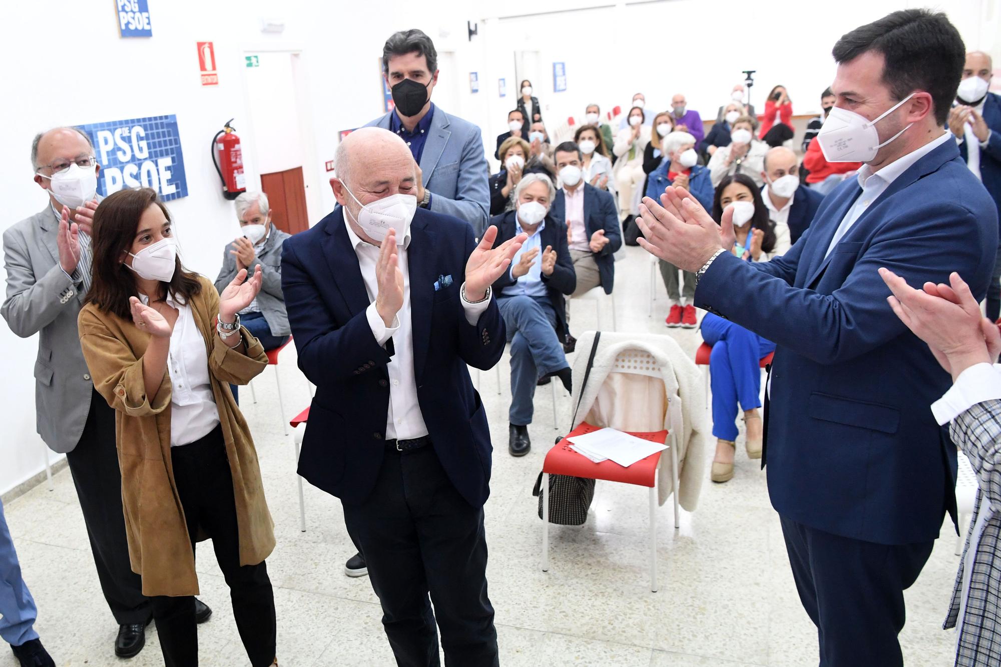 Homenaje en A Coruña a Javier Losada por sus 40 años en política