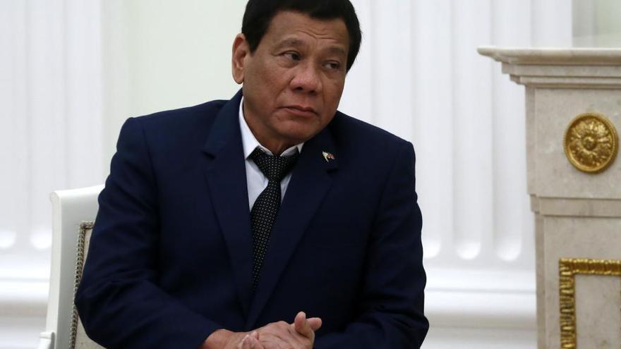 Duterte asegura que &quot;será duro&quot; en la aplicación  de la ley marcial en el sur de Filipinas
