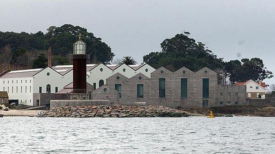 Vista de uno de los edificios referentes del barrio, El Museo del Mar