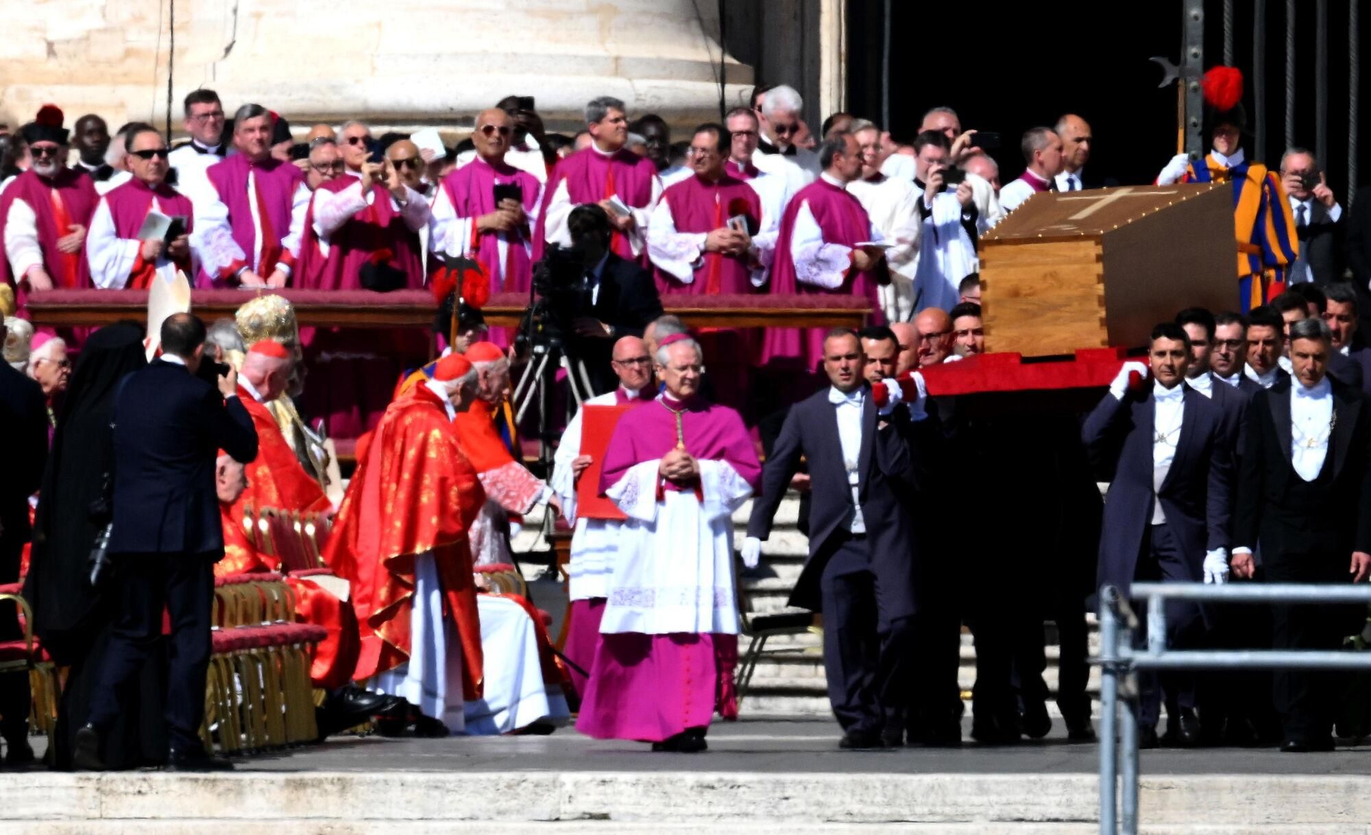 El funeral del papa Francesc, en imatges