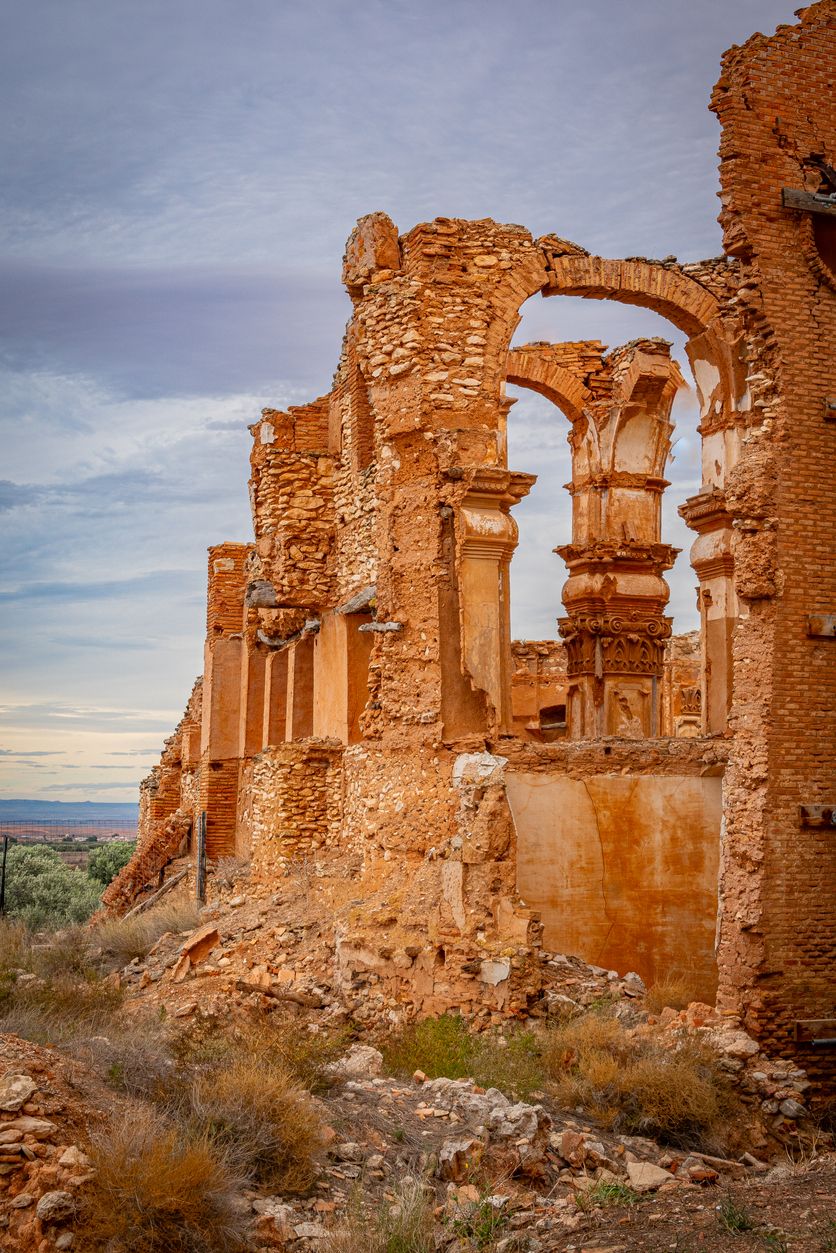 Belchite fue el escenario de una de las batallas más devastadoras de la guerra civil española