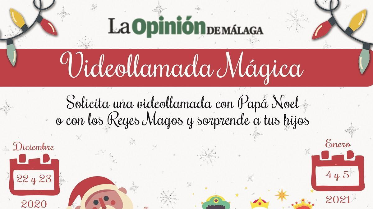 La Opinión de Málaga te trae a Papá Noel y los Reyes Magos con &#039;la videollamada mágica&#039;