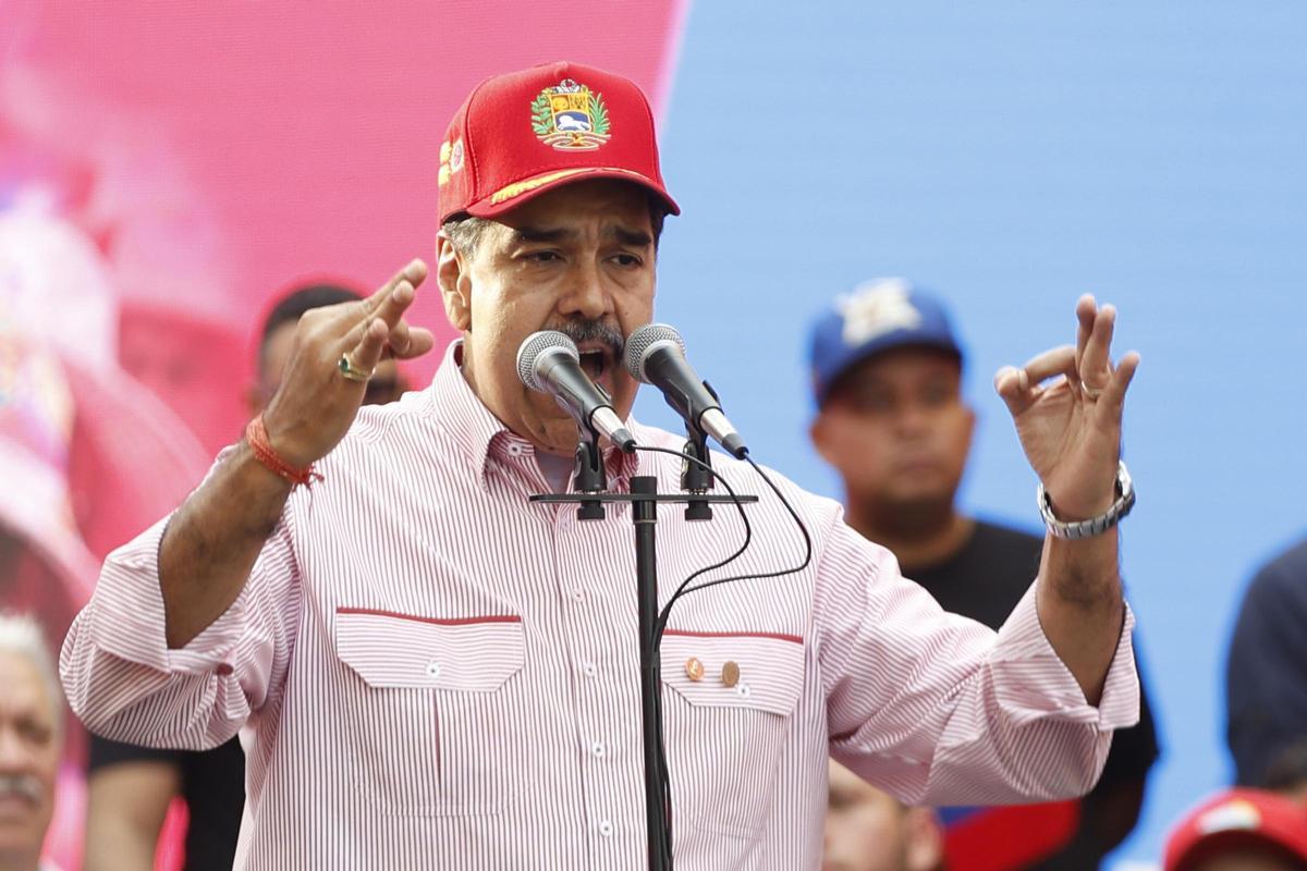 El presidente de Venezuela, Nicolás Maduro