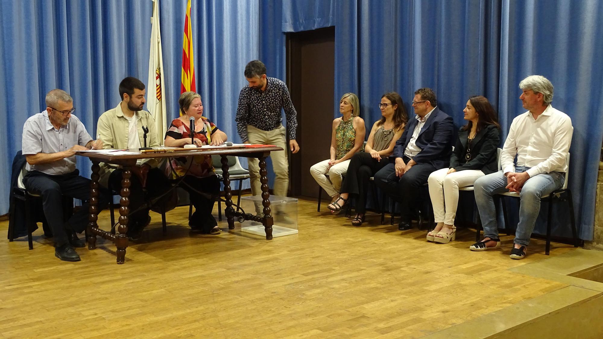 Ple de constitució de l'Ajuntament de Moià, en imatges