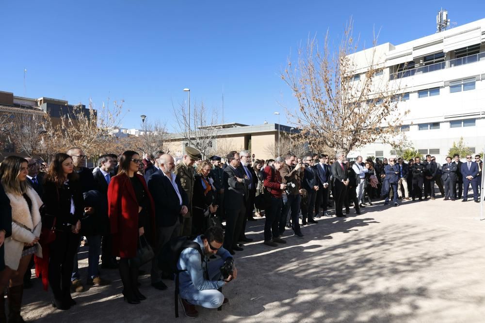 Colocan la primera piedra del nuevo campus del CEU-UCH de Alfara