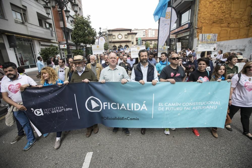 La manifestación, en imágenes