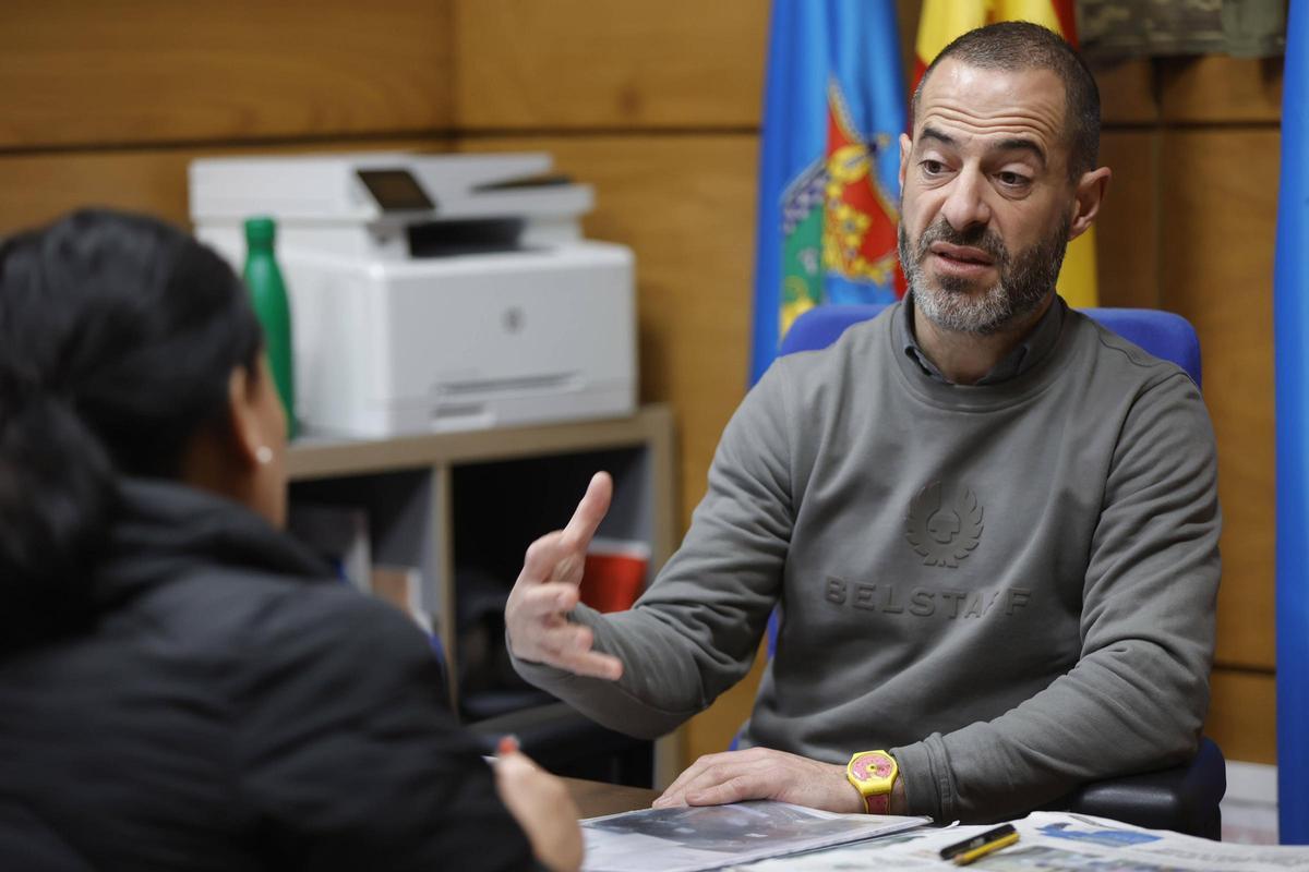 Ángel García, Cepi. Alcalde de Siero