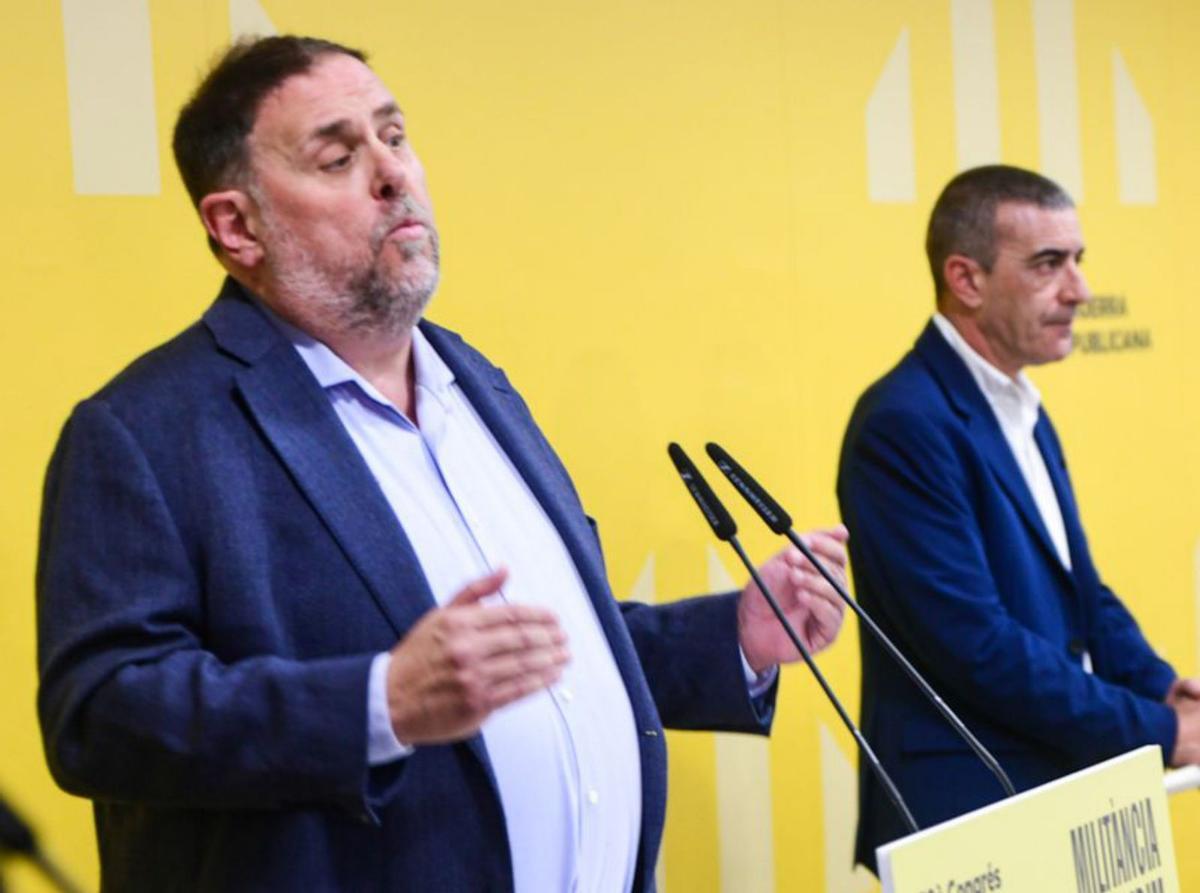 La batalla a ERC complica a Illa els pressupostos La batalla a ERC complica a Illa els pressupostos