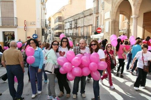 Marcha Popular contra el Cáncer de Mama en Lorca