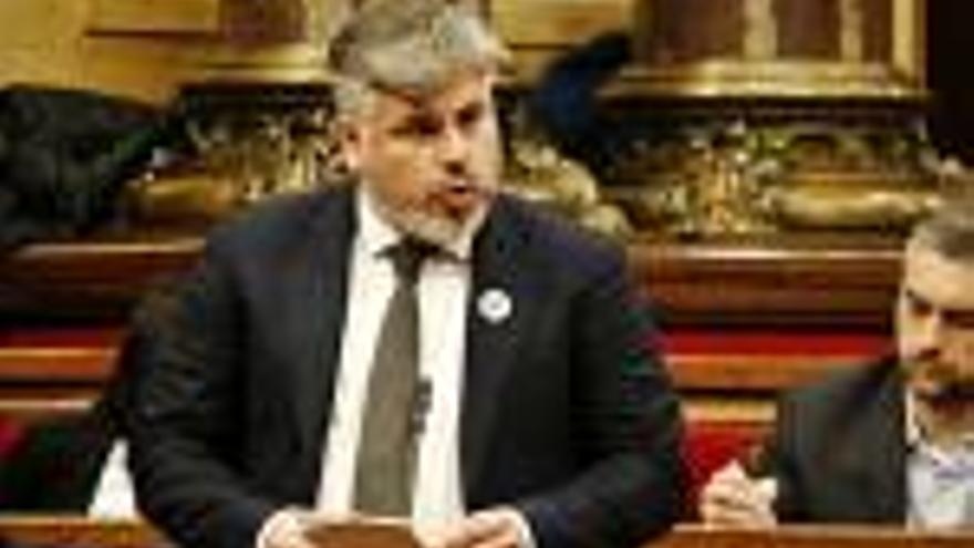 El portaveu de JxCAT al Parlament, Albert Batet, en una foto d&#039;arxiu.