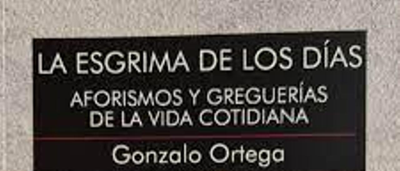 Gonzalo Ortega, de la lengua a la esgrima