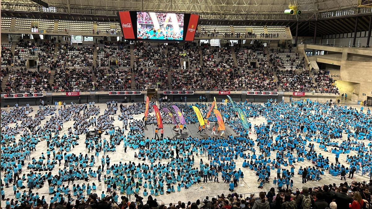 Más de 9.400 niños y niñas participaron en el Esports Dansa Ara 2025 en el Palau Sant Jordi.