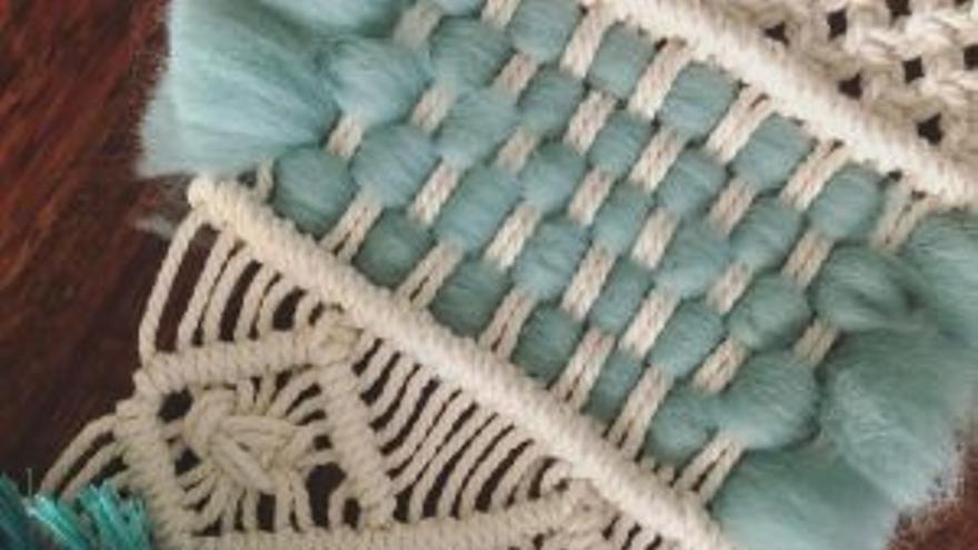 Taller muestrario de nudos y técnica textiles