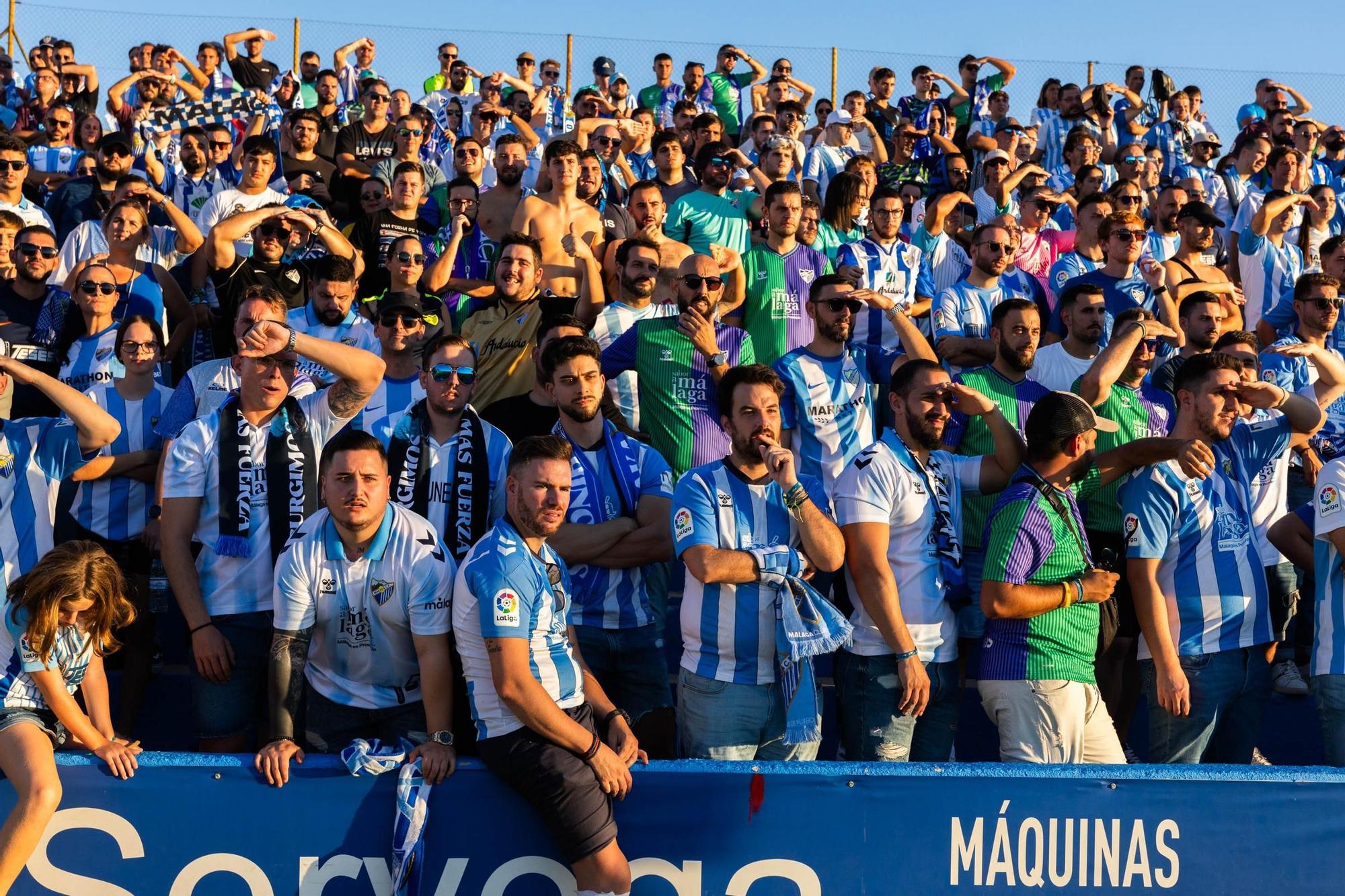 El Deportivo Linares - Málaga CF, en imágenes