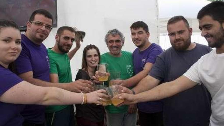 La corderada protagoniza el día grande de las fiestas de Celles