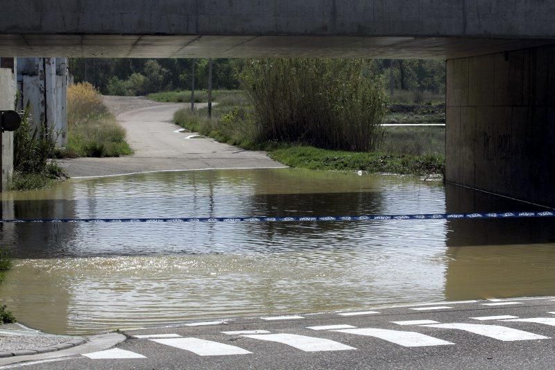 Crecida del Ebro en Zaragoza