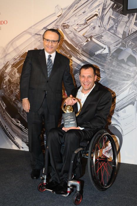 Javier Moll de Miguel, presidente de Prensa Ibérica, con Albert Llovera.