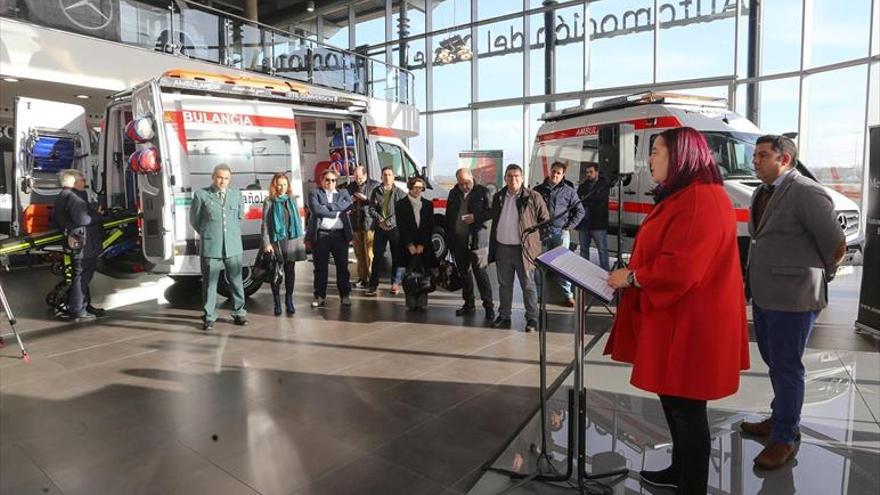 Extremadura dispone ya de dos ambulancias tipo 4x4 para lugares de difícil acceso