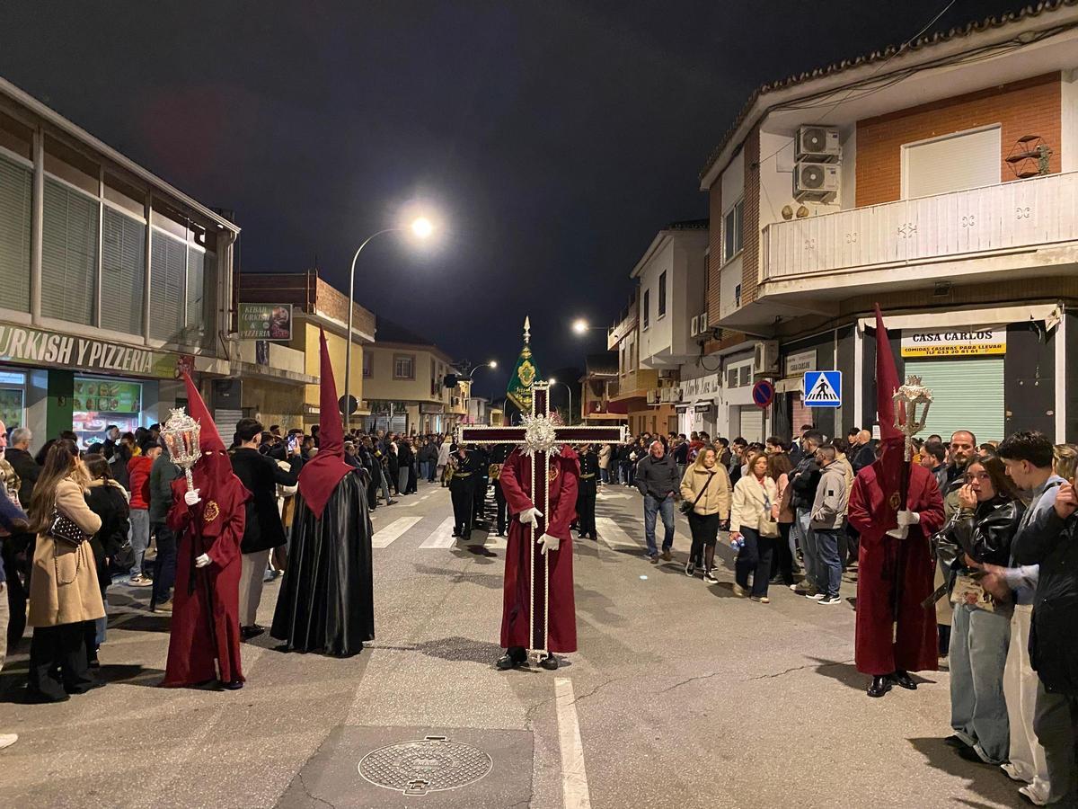 Cruz de Guía de la cofradía del Cristo de la Hermandad y la Caridad, en Puerto de la Torre