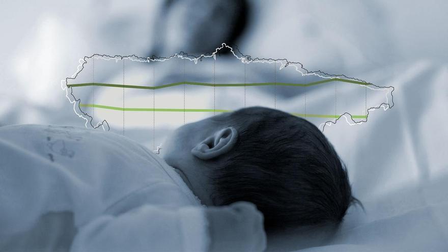 Asturias registró entre enero y noviembre cerca de mil nacimientos menos que en 2018