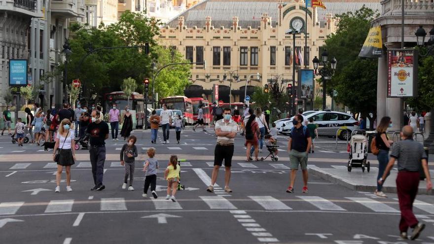 El 5,5 % de los hogares de València afirma  que ha tenido síntomas del virus