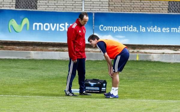 Imágenes del entrenamiento del Real Zaragoza