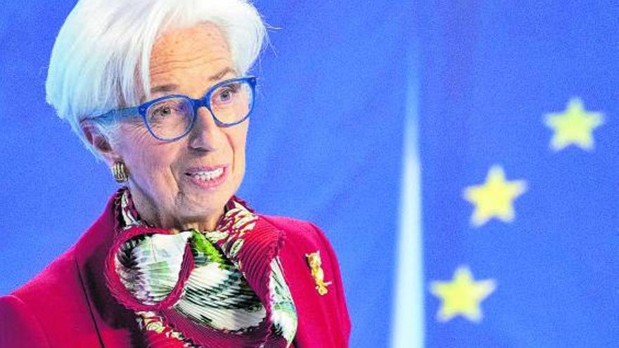 La presidenta del BCE, Christine Lagarde, en una fotografia d’arxiu | EUROPA PRESS