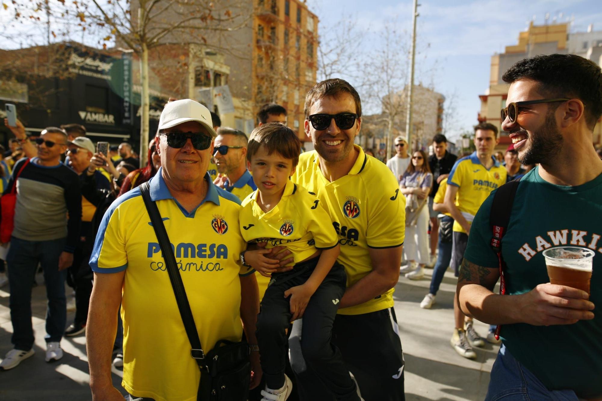 Ambiente previo al partido de leyendas del Villarreal CF en imágenes