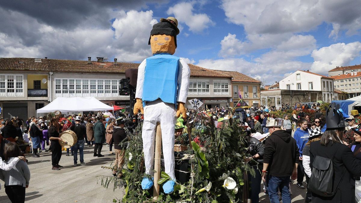 Carnaval en el barrio de Conxo de Santiago de Compostela
