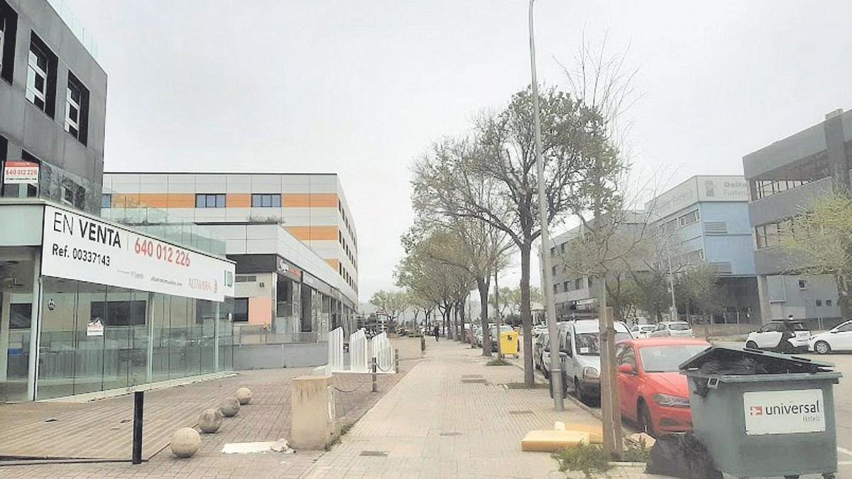 Calle del Gremi de Cirurgians i Barbers de Son Rossinyol, donde ocurrieron los hechos.