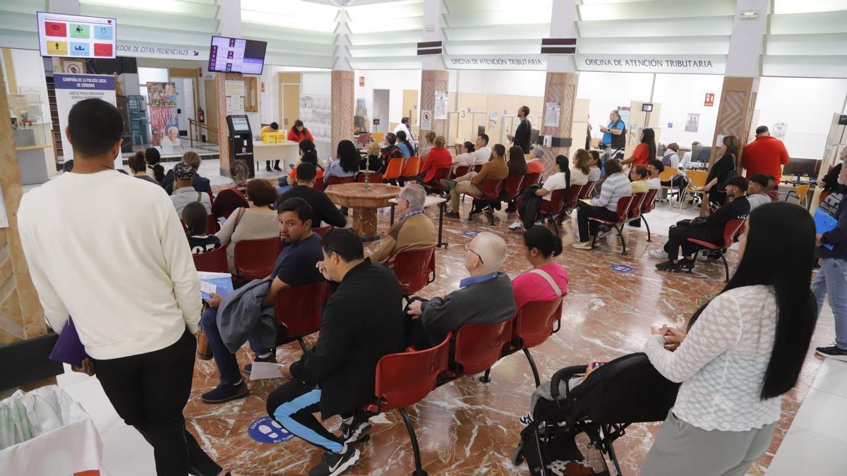 Oficina de atención al ciudadano del Ayuntamiento de Córdoba.
