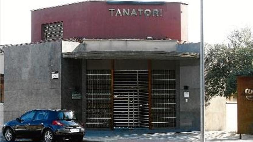 El tanatori de Salt, en una imatge d&#039;arxiu.