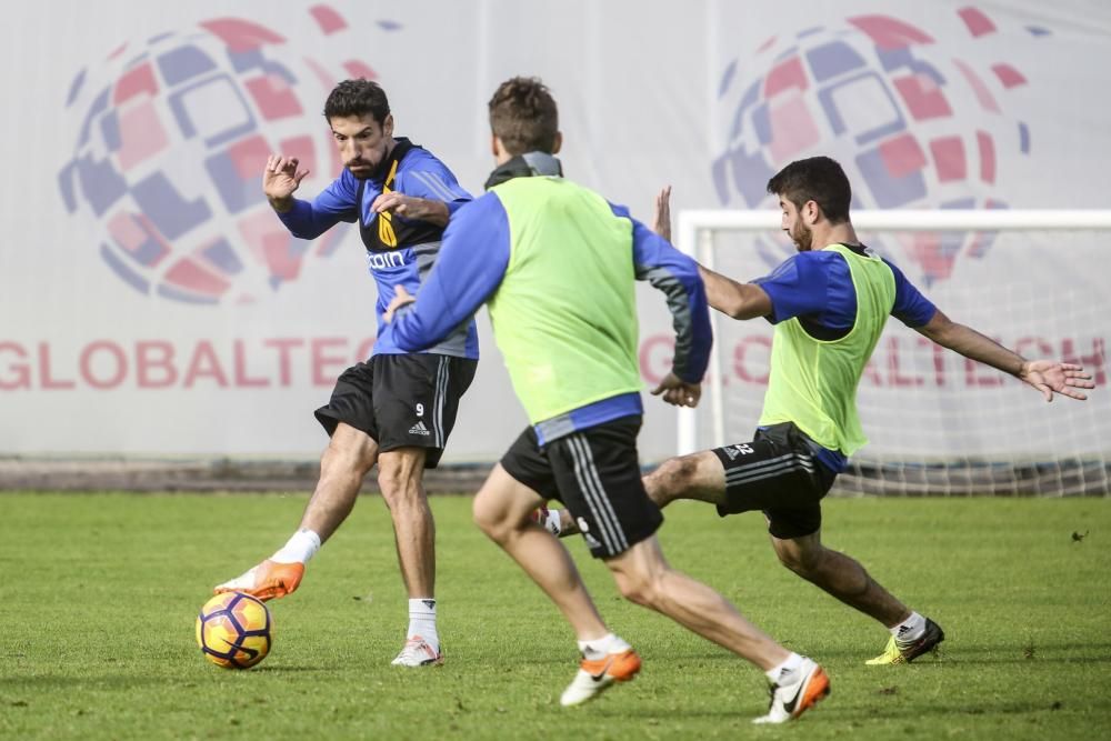 Entrenamiento del Real Oviedo