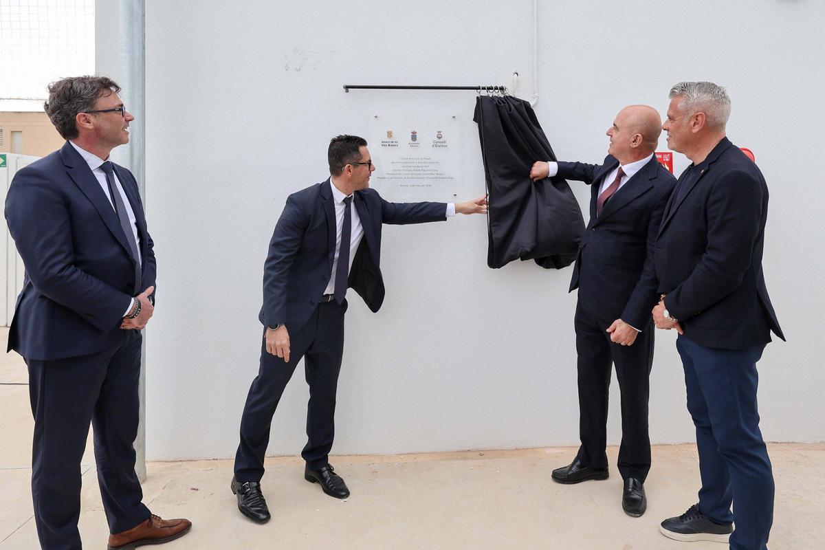 El nuevo estadio de Ibiza queda oficialmente inaugurado