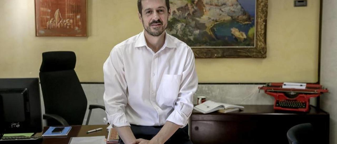 El concejal de Hacienda, Adrián García.