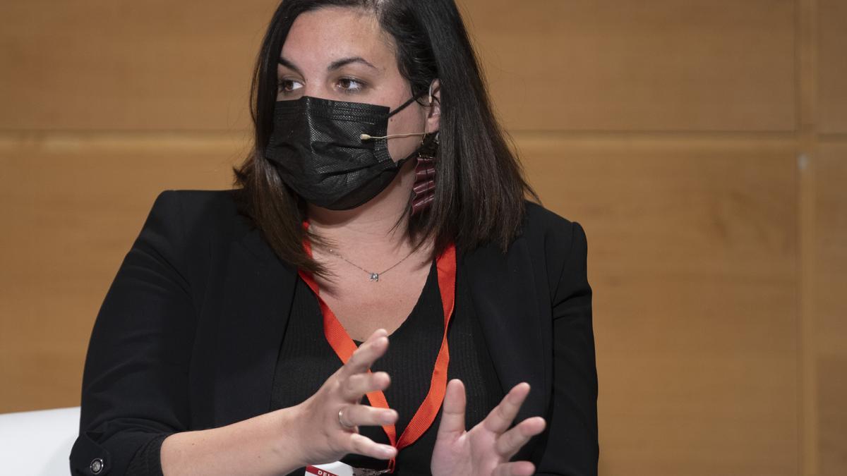 Sandra Gómez, vicealcaldesa y responsable de urbanismo del Ayuntamiento de València.