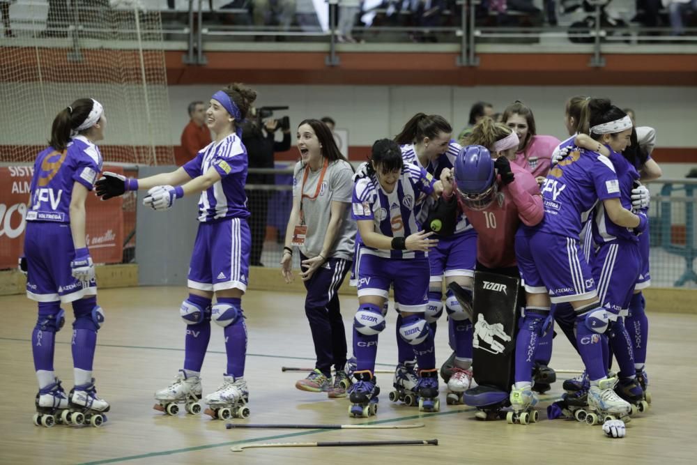 Final de la Copa de Europa de hockey en el Palacio de Deportes de La Guía.