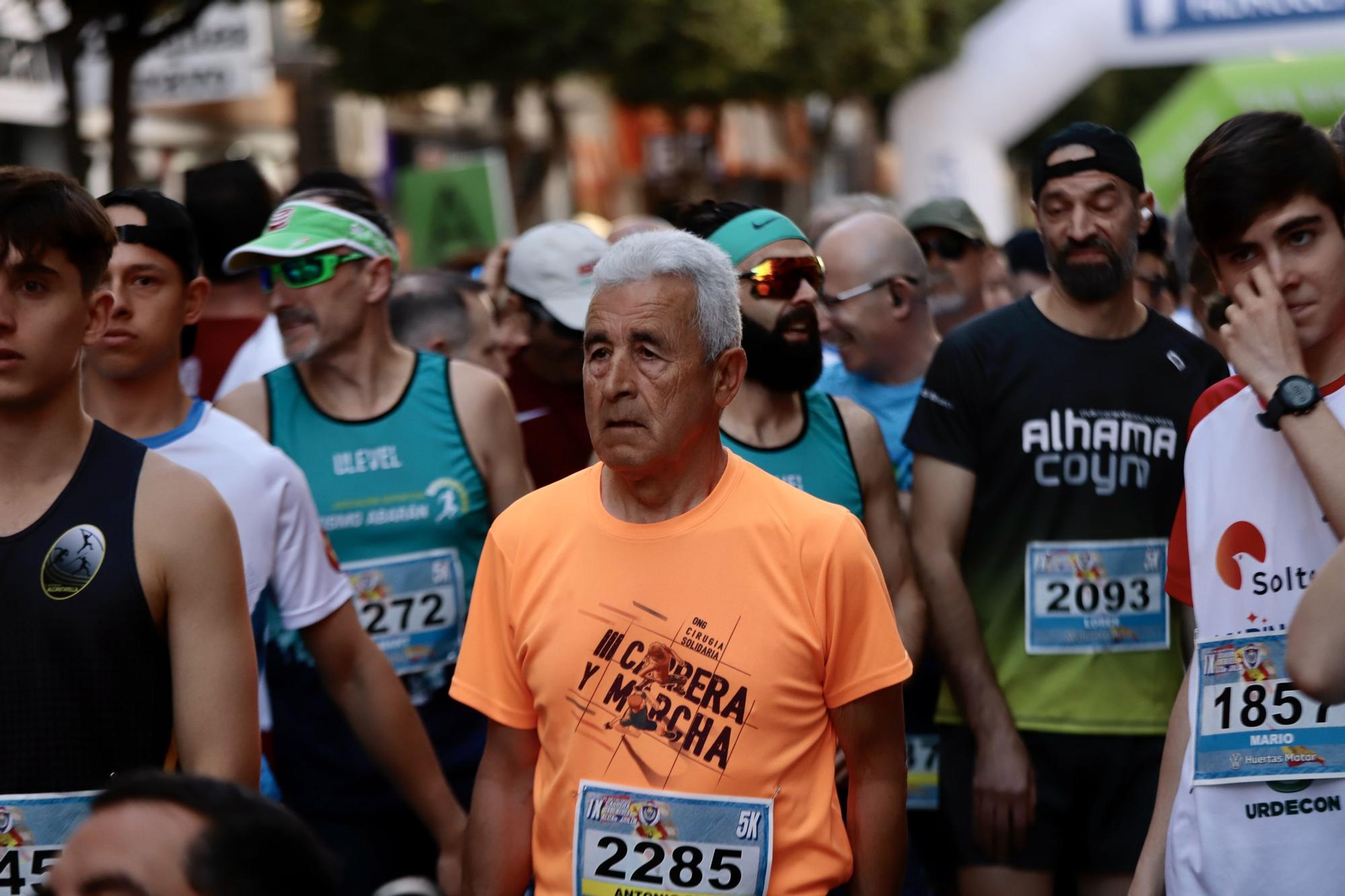 Carrera Base de Alcantarilla: Salida