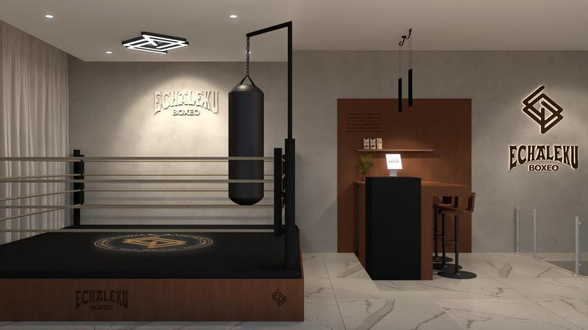 Ring en la tienda de Echaleku Boxeo