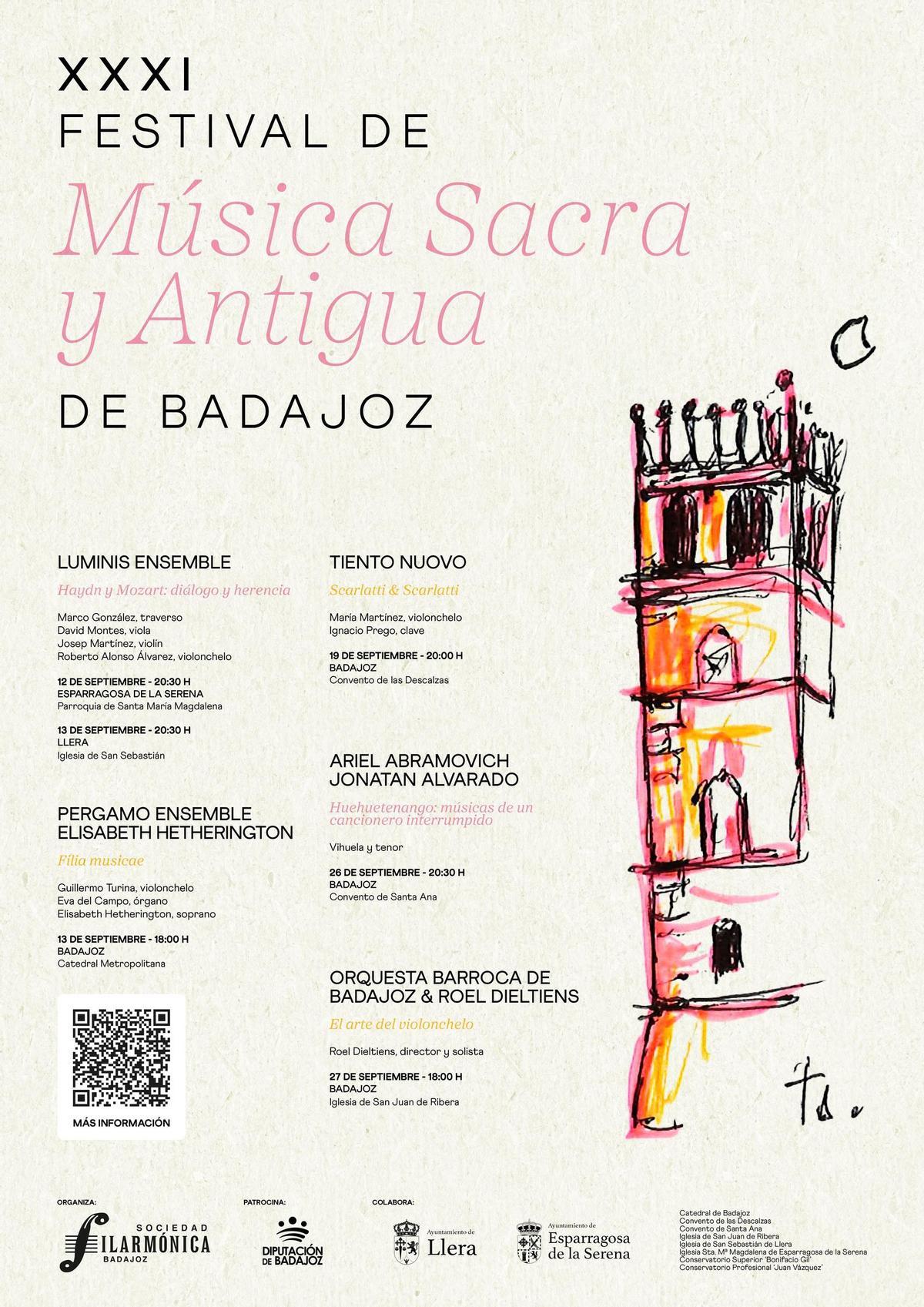 Cartel con la programación de esta edición.